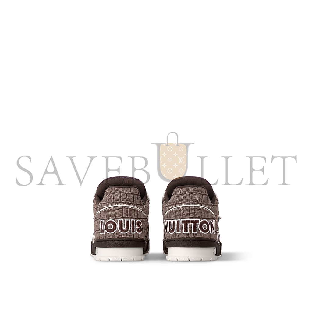 LOUIS VUITTON LV TRAINER SNEAKER 1ADE24 LOUIS VUITTON LV TRAINER SNEAKER 1ADE24